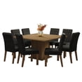 thumbnail image 1 of Juego de Comedor con Mesa y 8 Sillas Madesa Oxford Marrón, 1 of 8