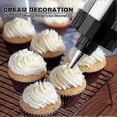 thumbnail image 4 of Professional Stainless Steel Pastry Syringe Biscuit Press Pastry Gun With 13 Biscuit Discs And 8 Nozzles n, 4 of 4