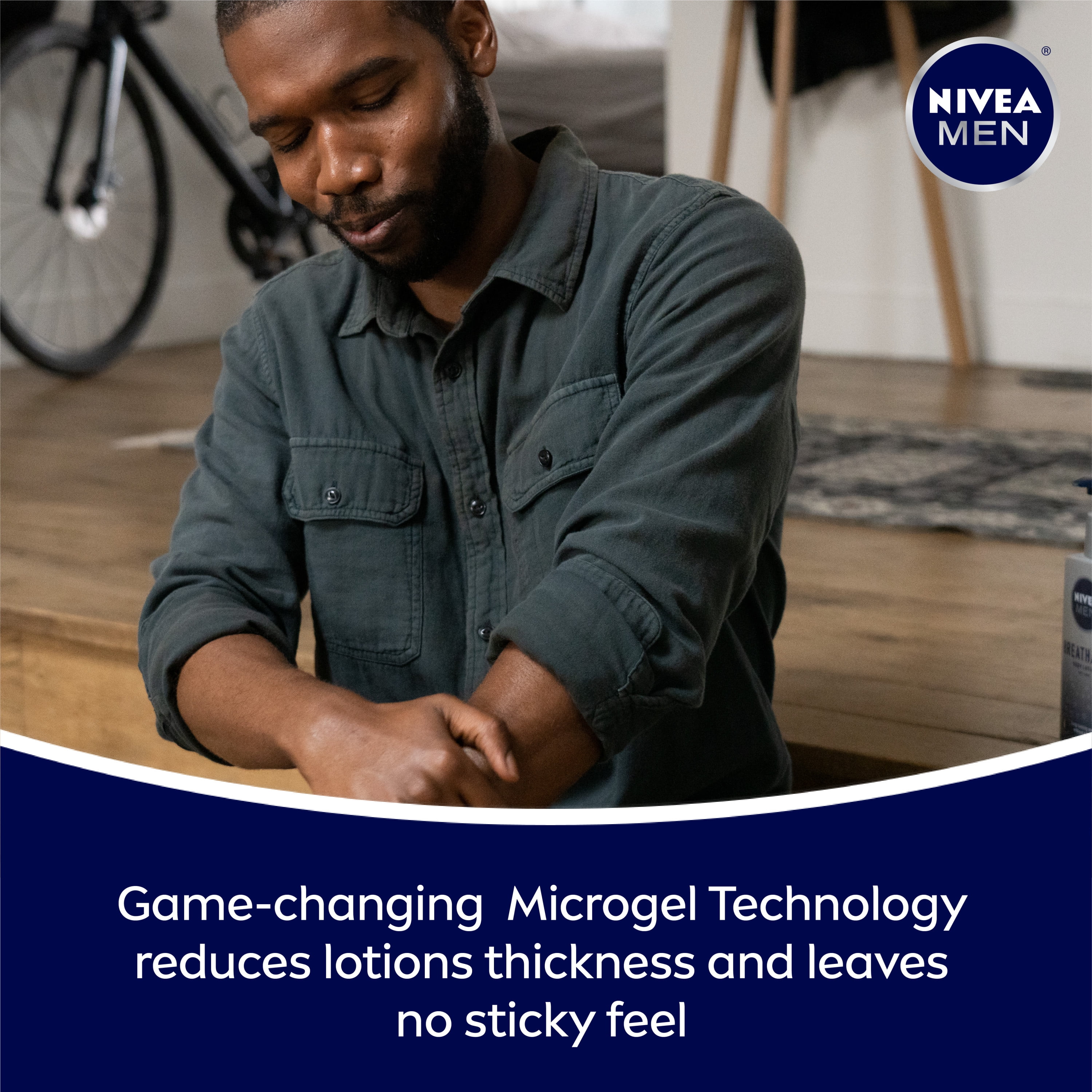 nivea men breathable lotion