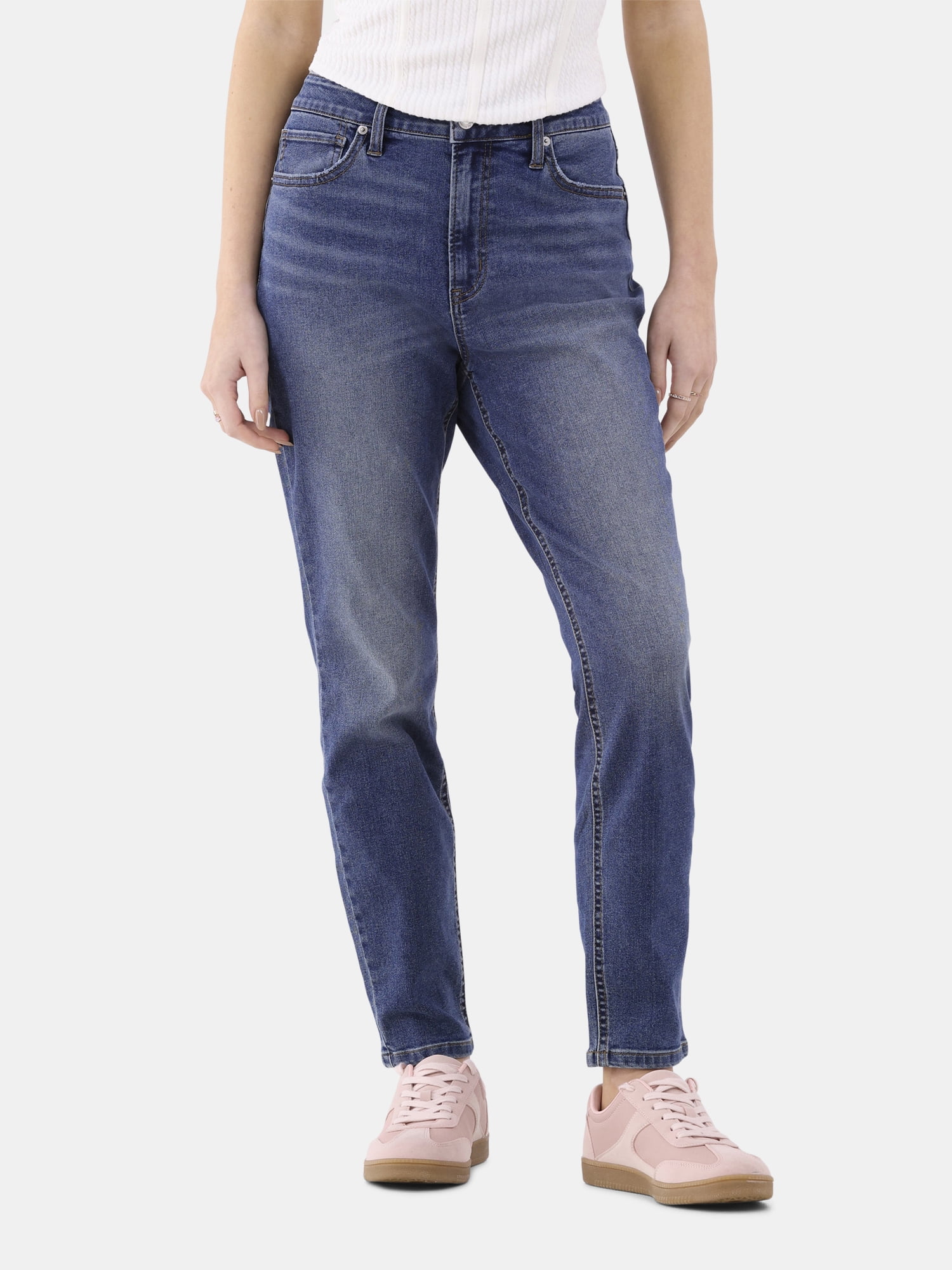 No Boundaries High Rise Skinny Jeans, 29" Inseam, 2-Pack, Women's Sizes 00-20