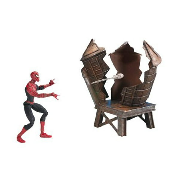 Spider Man 2 The Movie Twist N Shoot Figura de accion con acciones de lucha callejera y lanza telaranas Spiderman 35112438014 Walmart en linea