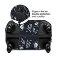 thumbnail image 2 of Fuzoiu Retro Flower Print Suitcase Cover,Washable Luggage Covers for Suitcase,Elastic Luggage Protector Cover,Scratch Resistant Travel Suitcase Covers-Small, 2 of 7