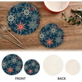thumbnail image 4 of GZHJMY Snow Trivets for Hot Pots and Pans and Pot Holders 2PCS – Cotton Rope Round Mats, for Kitchens, Coasters, Placemats for Kitchen Pans Bowl Teapot, 4 of 7