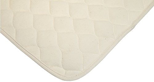 American Baby Company Natural Waterproof Quilted 2 Pack Lap and Burp Pads Made with Organic Cotton Top Layer