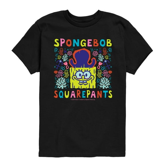 The Spongebob Movie: Search For Squarepants - Underworld - Youth Short Sleeve Graphic T-Shirt