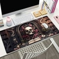 thumbnail image 2 of Goth Desk Mat Gothic Large Mouse Pad XXL Desk Pad Gaming Mousepad Extended Keyboard Mat 31.5 x 15.7 in Laptop Computer Keyboard Pad Mouse Mat for Office Desk Decor, 2 of 6