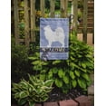 thumbnail image 2 of Carolines Treasures BB5563GF Samoyed Welcome Garden Size Flag, 2 of 3