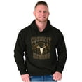 thumbnail image 5 of Country Western Born N Raised Skull Hoodie Sweatshirt Women Men Brisco Brands S, 5 of 6
