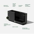 thumbnail image 3 of Veradek Block Series Long Box Medium 32" Plastic Planter - Black, 3 of 13