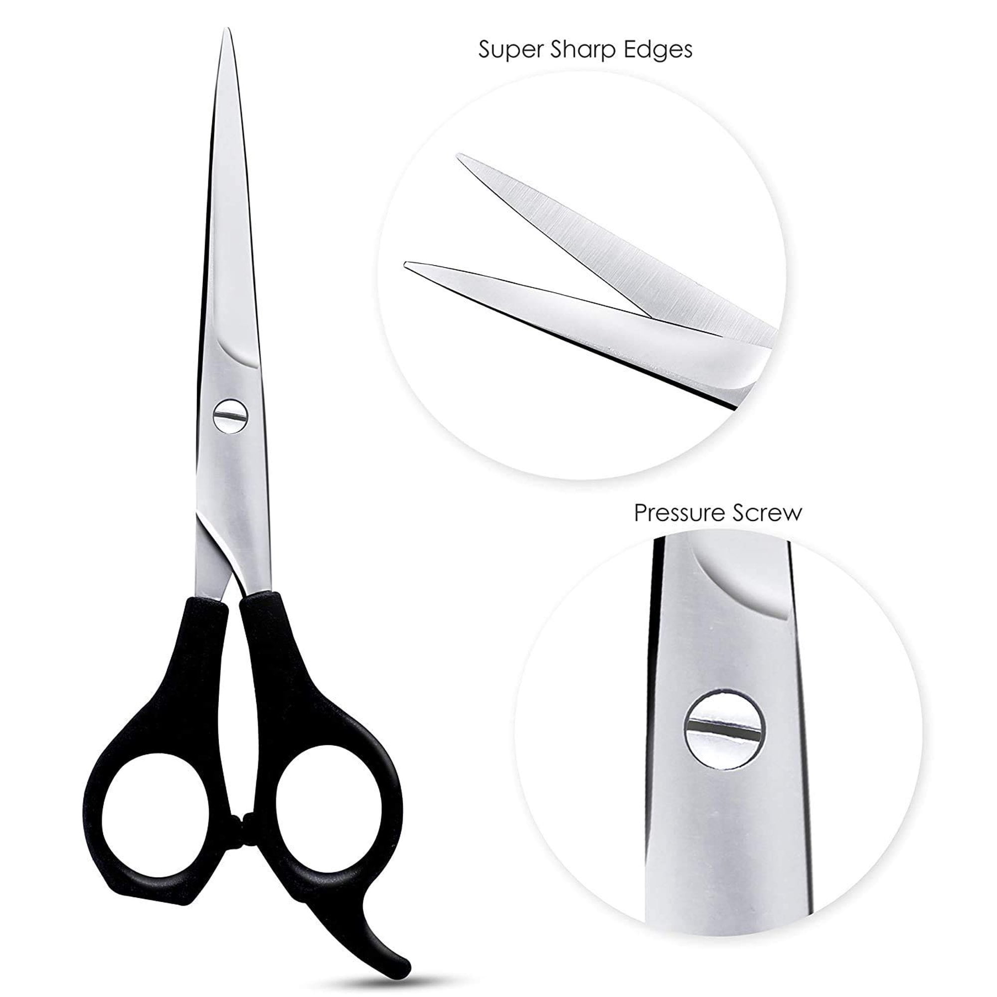 Barber Scissors,6"Sharp Razor Edge Hairdressing Scissors Salon Hair Scissors,Shears for Hair Cutting,Hair Cutting Scissors for Women