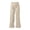 Beige, variant on Girls Corduroy Pants Wide Leg Design Vintage Baggy Pants with Pockets High Waist Casual Pants for Girls Girls Khaki Uniform Pants Kids Girls Pants Size 5-6 Years