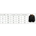 thumbnail image 5 of PENGXIANG Femmes Sweat-Shirts Demi-Zip Stand Col Pull-Over à Manches Longues, 5 of 5