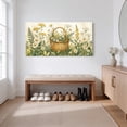 thumbnail image 5 of 1.5-Inch Thick Canvas Print Wall Art for Living Room, Bedroom, Office or Entryway – Decorative Wall Decor with Floral Basket With Daisies And Herbs -48 x 24 x 1.5 in, 5 of 9