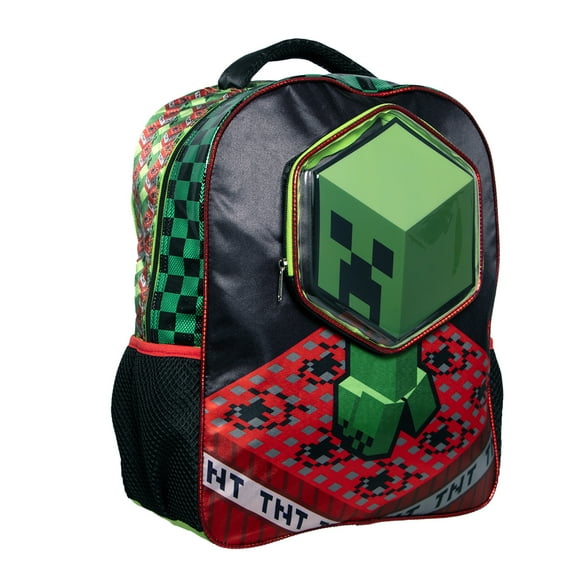 MOCHILA RUZ PRIMARIA INFANTIL MASCULINO MINECRAFT 3D