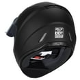 thumbnail image 4 of GLX GX11 Compact Motorcycle Helmet - Matte Black, X-Large - Full Face w/ Tinted Visor, DOT Approved, 4 of 8