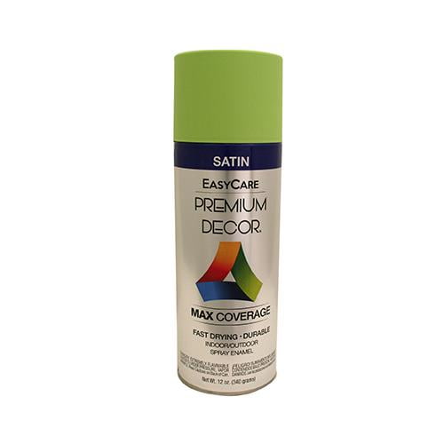 PDS127-AER Premium Decor Spray Paint, Sour Apple, Satin, 12-oz. - Quantity 1