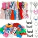 thumbnail image 1 of RV 82 juegos de accesorios para muñecas de 30cm, ropa para Barbie, juguetes para niños, zapatos Rojo Verde, 1 of 5