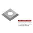 thumbnail image 4 of Unique Bargains 3pack 15mm Square Tungsten Carbide Replacement Cutter Insert 15x15x2mm-30° Cutter Knives, 4 of 6