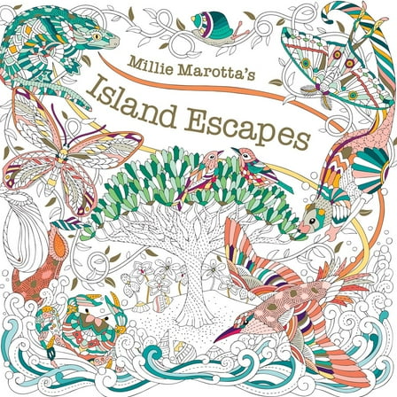 Millie Marotta: Millie Marotta's Island Escape: A Coloring Adventure (Paperback)