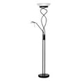 thumbnail image 2 of Dainolite Mother & Son Floor Lamp - Satin Chrome, 2 of 2