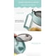 thumbnail image 5 of Dispensador de botellas de jarabes de vinagre de aceite de oliva de cocina Cruet - Botella de aceite de 650 ml (22 oz) Vidrio sin goteo Boquilla de botella de plástico y tapa protectora MFZFUKR CZJJ-YX246-3, 5 of 7