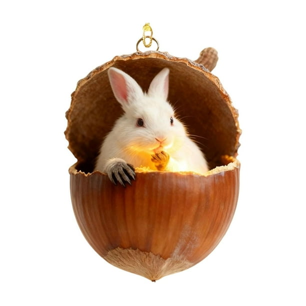 Christmas Tree Ornament Hollow Pinecone Decor with 3D Flat Acrylic Pendants for Holiday Home Party Gift Decorations Indoor Outdoor Festive