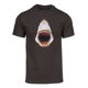 thumbnail image 1 of Camiseta de manga corta Gravity Trading ataque de tiburón marrón 2x-grande, 1 of 1