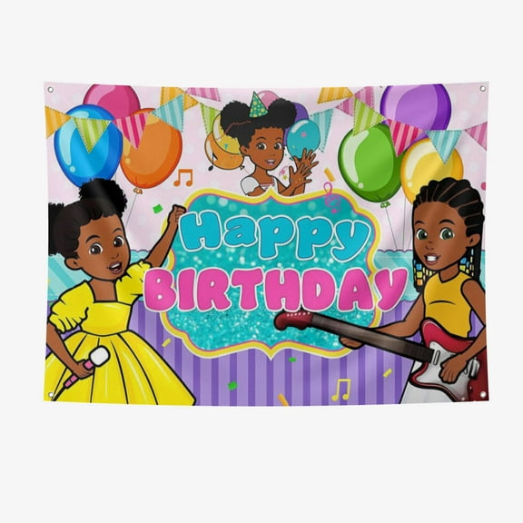 Gracies Festival Backdrop Party Banner 7x5ft Party Supplies Large Size Gracies Party Decoration