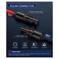 thumbnail image 1 of 3X 4-in-1 Solar Panel Connector Extension Cable Splitter for Anderson Connector DC Adapter Power Plug XT60 Female Conn, 1 of 6