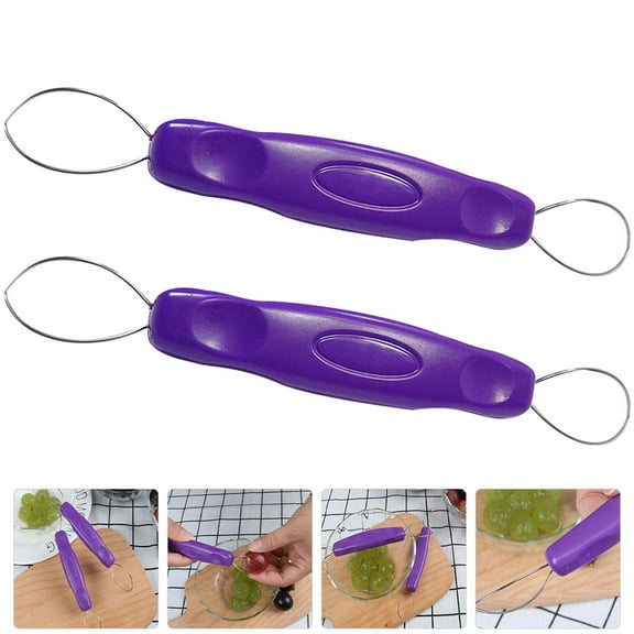 2Pcs Household Grape Skin Peelers Multi-function Kitchen Gadgets Convenient Peeling Tools