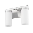 thumbnail image 5 of Z-Lite Danica 2 Light Vanity in Brushed Nickel color, Steel frame, 5 of 8