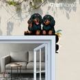 thumbnail image 2 of Craftnamesign Gordon Setter Dog Metal Door Topper, Bedroom Door Decoration, Pet Lover Gifts, 2 of 4
