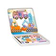 thumbnail image 1 of Personajes Para Niños Pegatinas Magnéticas Cambio De Carrera Expresiones Faciales Rompecabezas Inteligencia Juguetes Para Bebés Con Caja De Hierro Speravity FN003291-02, 1 of 6