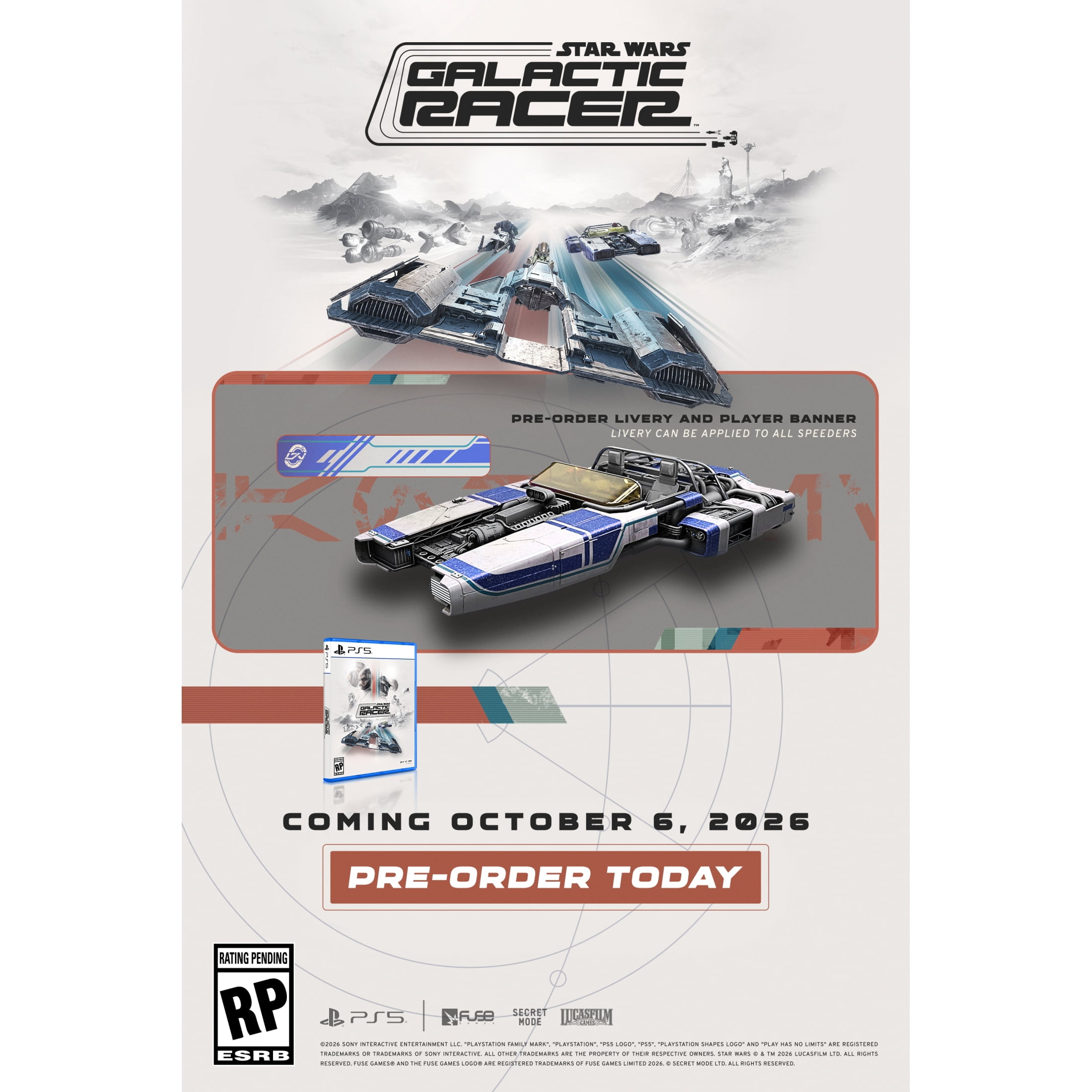 Star Wars Galactic Racer - PlayStation 5 Game