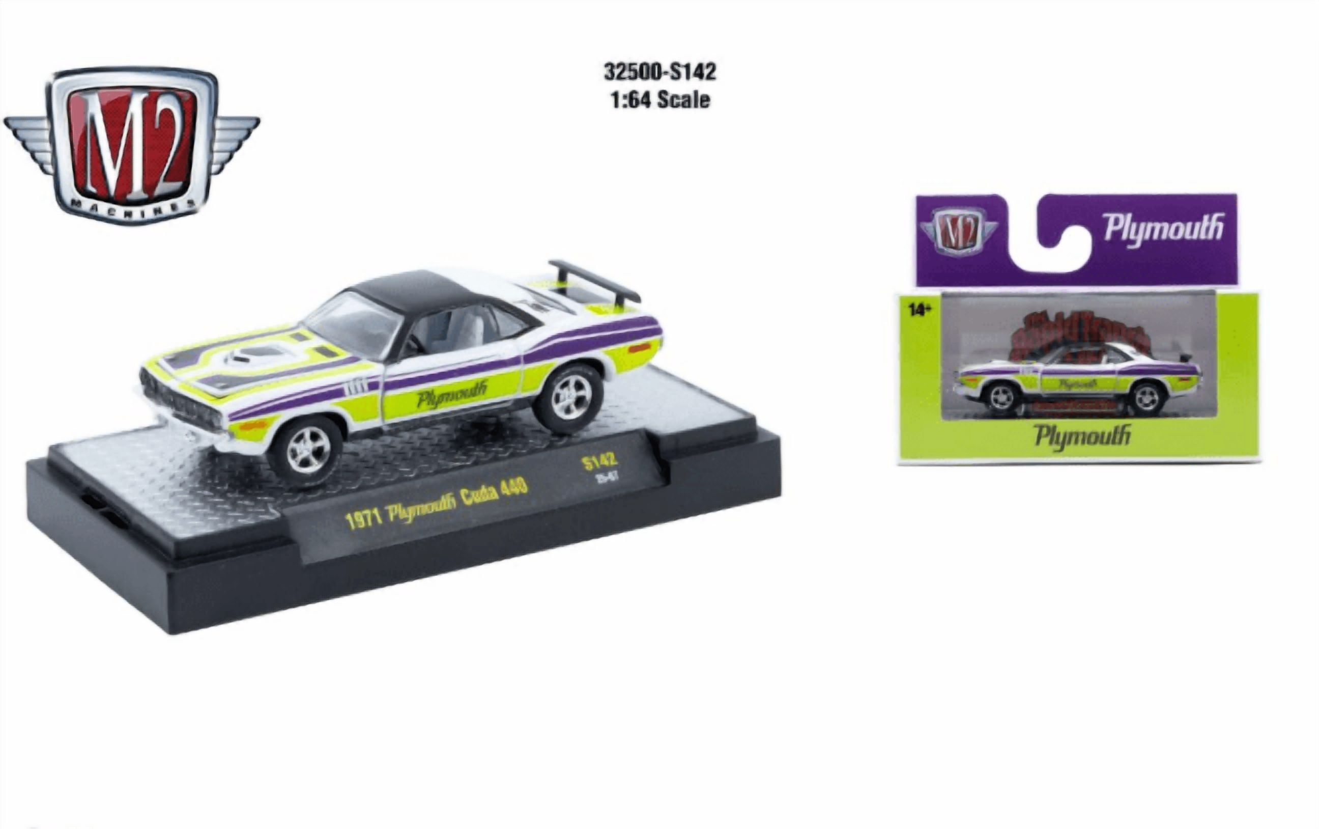 M2 Machines Autothentics Rel 100 1:64 1976 Dodge Adventurer 150