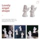 thumbnail image 5 of BRIGHTFUFU 2pcs Resin Angel Figurinas Angel Adorns Decorative Angel Decors Estatuas de ángel, 5 of 7