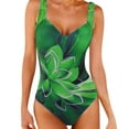 MRULIC one piece bathing suit for women Women's OnePiece Swimsuit