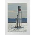 thumbnail image 3 of Lee Peterson 13x18 White Modern Wood Framed Wall Art Titled - Americas Cup II, 3 of 5