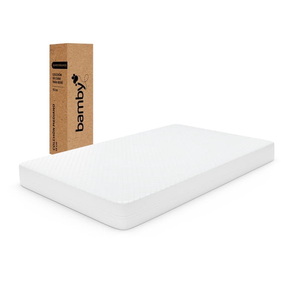 Colchón Cuna bebé Bamby impermeable Memory 130x70x15