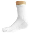thumbnail image 3 of Couver Premium Basketball Athletic Cushioned Crew Socks, WHITE, Large, 3 of 8