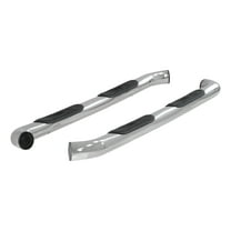 ARIES 203044-2 3-Inch Round Polished Stainless Steel Nerf Bars, No-Drill, Fits Select Ford F-150, F-250, F-350 Super Duty