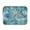 Blue Green Floral Stained Glass, variant on JIALIOU Laptop Sleeve Case with Zipper 13-13.3/15-16 Inch Compatible with MacBook HP Lenovo Dell ASUS Acer, Pink Purple Blue Marble