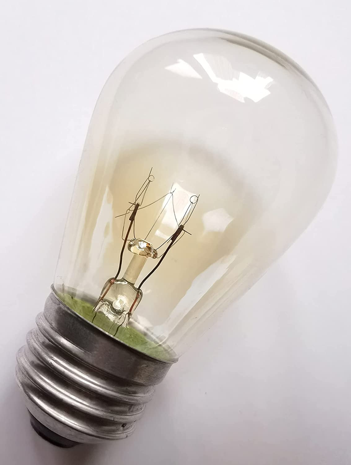 11W Outdoor String Light Bulbs, S14 Incandescent Replacement Bulbs for Outdoor Patio String Lights with E26 Base, Pack of 25