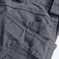 thumbnail image 6 of Mens Tactical Stretch Outdoor Cargo Shorts Wear Resistant Rip Stop Work Hiking Fishing Shorts Gray 4XL, 6 of 7