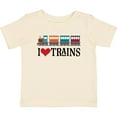 thumbnail image 3 of Inktastic I Love Trains Boys or Girls Baby T-Shirt, 3 of 5