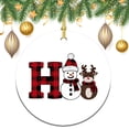thumbnail image 4 of Letter H Christmas Ceramic Ornament Alphabet Monogram Christmas Tree Ornaments Xmas Trees Decorations Keepsake Gifts Merry Xmas for Family & Friends, 4 of 5