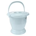thumbnail image 4 of Plastic Spittoon 1Pcs Blue Spittoon with Lid Featuring Easy Lid Lock for Home Use, 4 of 5