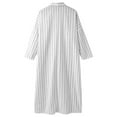 thumbnail image 4 of Dpytoraw Loose Fit Striped Collar Long Cardigan Dress Elegant Women's Style Women’s A-Line Wrap Dresses, 4 of 5