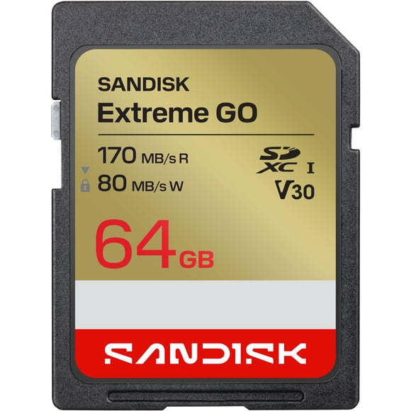 64GB SANDISK Extreme® GO SD UHS-I Card