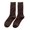 Dark Coffee, variant on comerut Autumn Winter Warm Unisex Solid Color Elastic Breathable Middle Tube Crew Socks